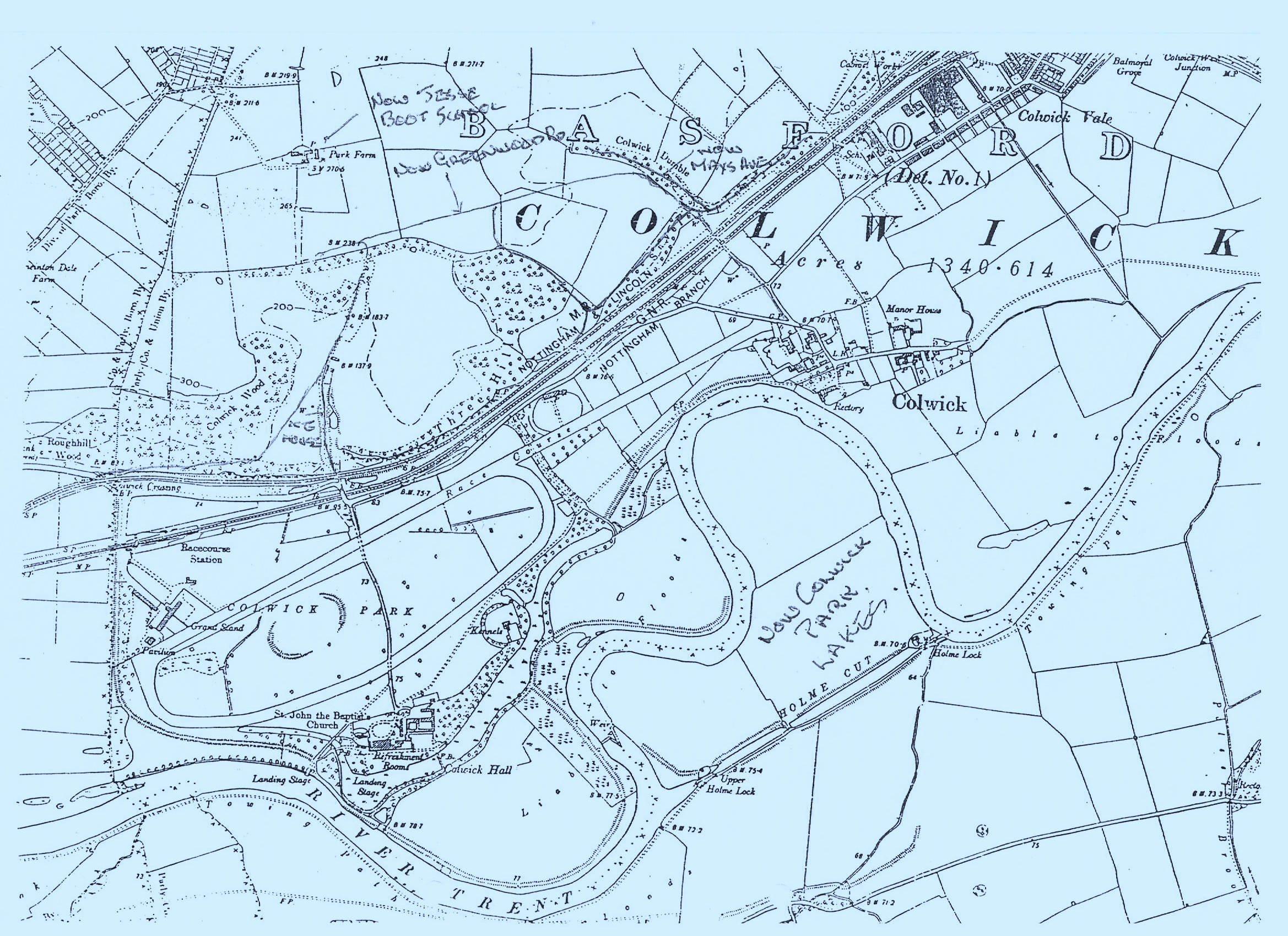 Old Maps – Friends of Colwick Woods